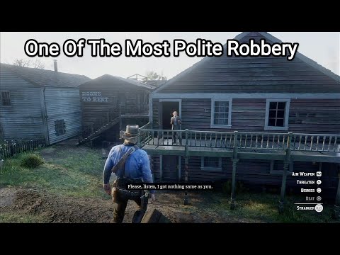 This is How High Honor Players Rob NPCs in RDR2 (Easiest Way) - Red Dead Redemption 2