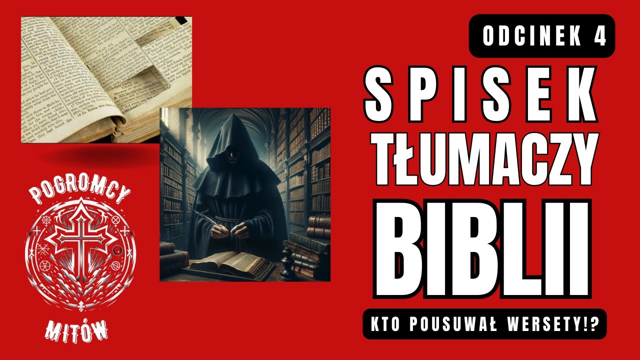 Spisek tłumaczy Biblii – POGROMCY MITÓW – Paweł Lupa, Filip Sylwestrowicz