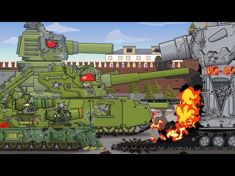 Soviet MONSTERS ARE SHOCKED by the VK-44 - Cartoons about tanks