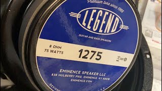 Video thumbnail for Legend 1275 Speaker Demo + Review by Spectrum Sound