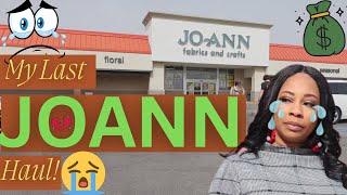 FINAL JoAnn Fabric HAUL! TEAR DROPS!! Fabric, Patterns, Notions and More!