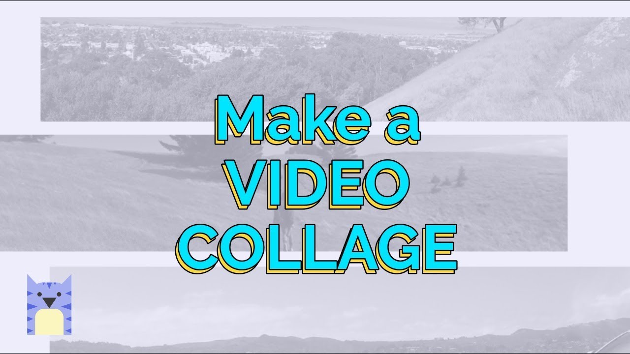 How to Make a Video Collage using an Online Collage Maker - YouTube