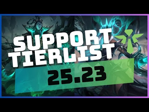 PATCH 25.23 SUPPORT TIERLIST! (LEAGUE OF LEGENDS)