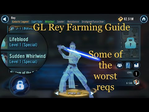 Rey Farming Guide - SWGOH