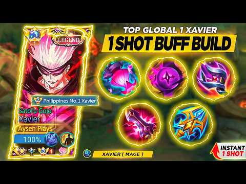 NEW BUFFED XAVIER FINALLY IS HERE! XAVIER FULL STACKS ULTI = 1 HIT DELETE KILL! ☠️ (META DESTROYER!)
