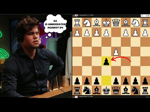 Magnus Carlsen shows us how to play the Englund Gambit