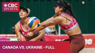 FIVB Volleyball World Beach Pro Tour Elite 16 Hamburg: CAN (Humana-Paredes/Wilkerson) vs. UKR