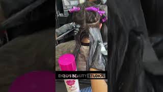 How to use Amazon flowers hair treatment and color correction.
