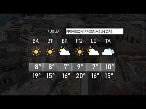 PUGLIA | Meteo 24 Febbraio 2023