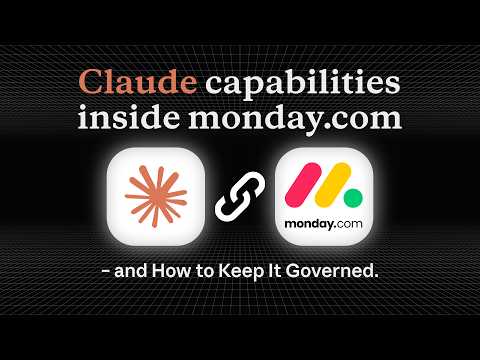 What Claude can actually do inside monday.com — and how to keep it governed.