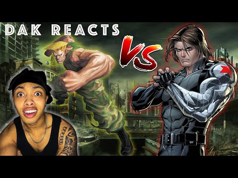 DAK REACTS to WINTER SOLDIER vs GUILE...😱😱