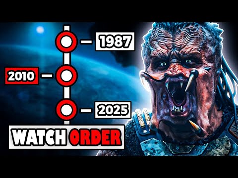 How To Watch PREDATOR Movies in The Right Order!