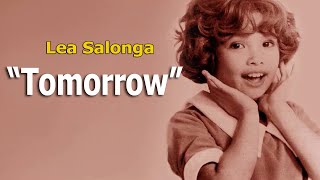 &quot;Tomorrow&quot; Karaoke song by Lea Salonga