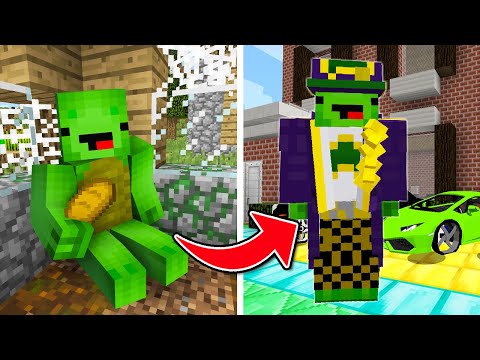 The POOR to RICH Story In Minecraft!