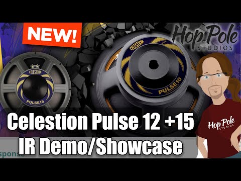 Celestion Pulse 12 + 15 IR Demo / Showcase - Punchy Virtual Bass Tones