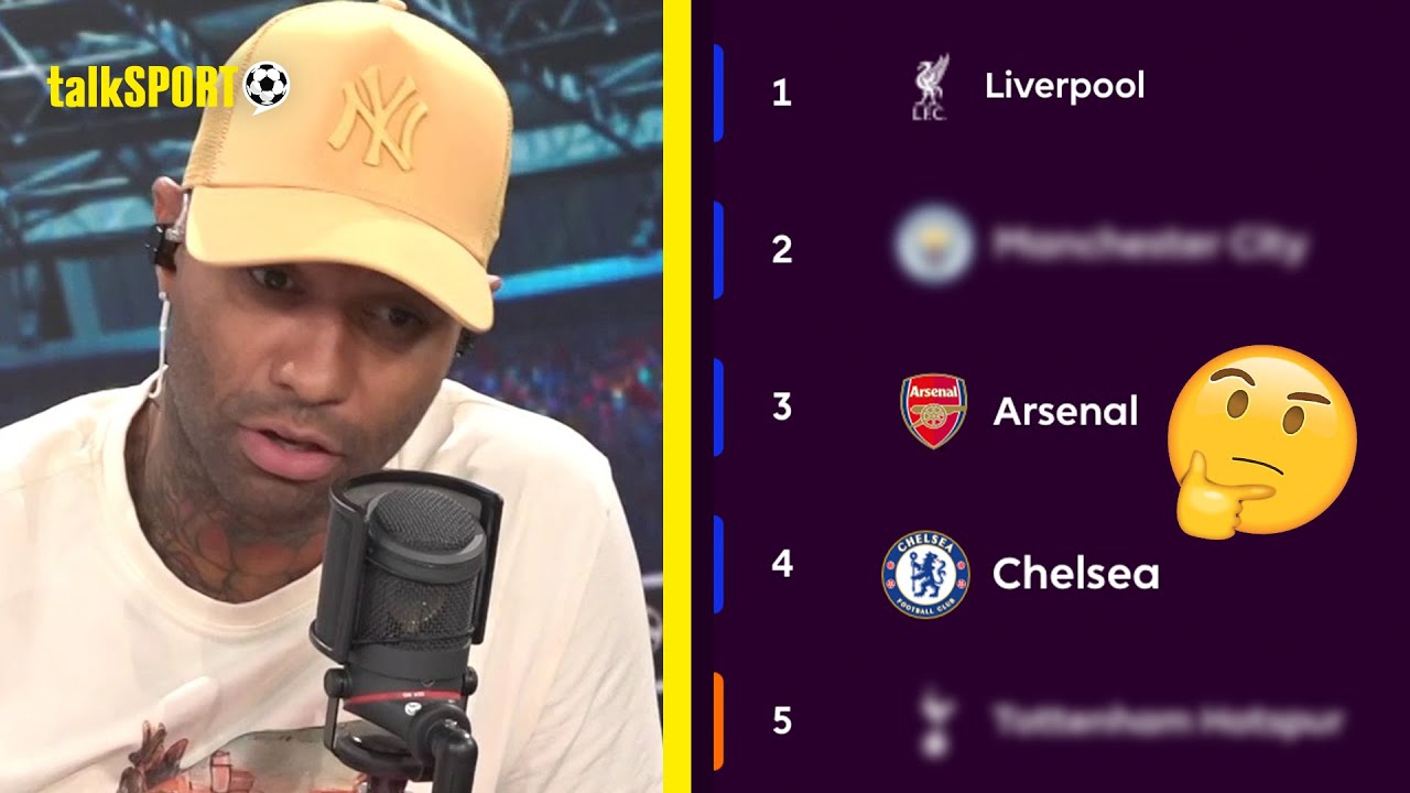 "A TIGHT TITLE RACE! Jermaine Pennant PREDICTS the Premier League Top Five!