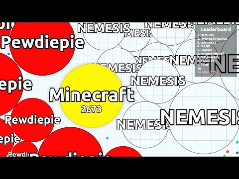 Minecraft takes Revenge on Agar.io (EPIC AGARIO GAMEPLAY)