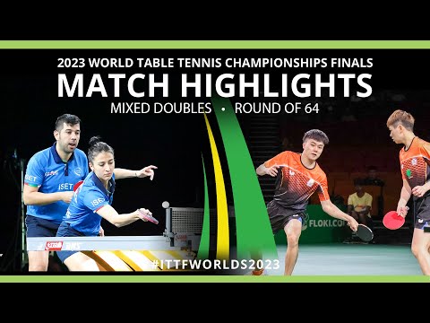Stoyanov/Piccolin vs Lin/Chen | XD R64 | 2023 ITTF World Table Tennis Championships Finals