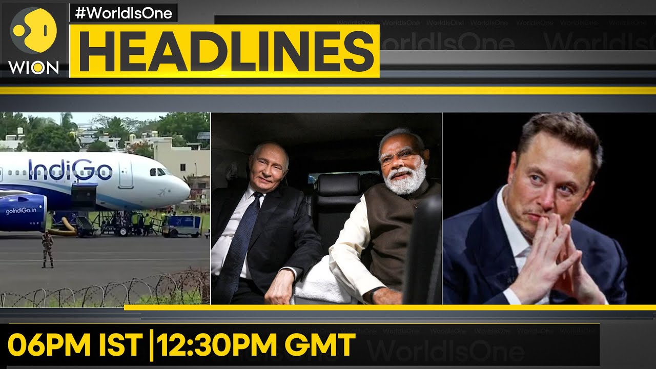 Indigo Crisis: High-Level Probe Ordered | India-Russia Adopt Economic Roadmap 2030 | WION Headlines