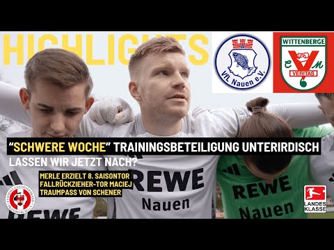 A disastrous training week! Are we going to let up now? VfL Nauen vs Wittenberge!