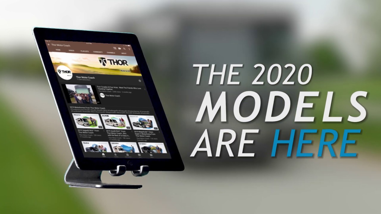 The NEW Thor Motor Coach 2020 RV Models Are Here 