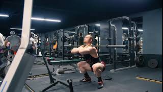 Front Squat Cross Grip exercise video thumbnail