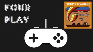Four Play - Chopper Command - 8-bit Comparison