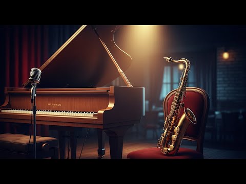 Smooth Jazz Piano Sax Duo | Romantic Classic Jazz Instrumental | Study Finance mind