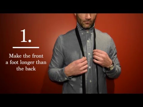 Original Style Tip: Tie a Four In Hand Knot