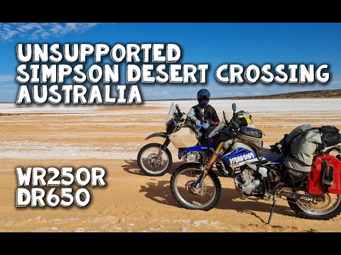 UNSUPPORTED Simpson Desert Crossing Guide #wr250r #dr650
