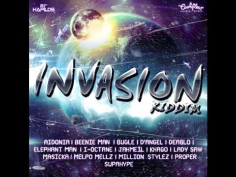DJ Hot Head - Invasion Riddim Mix [Cashflow Records] - January 2013