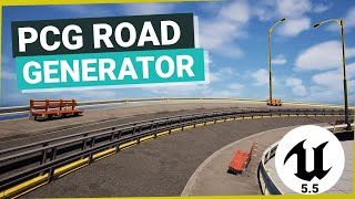 Procedural Road Generation in Unreal Engine 5 (PCG)