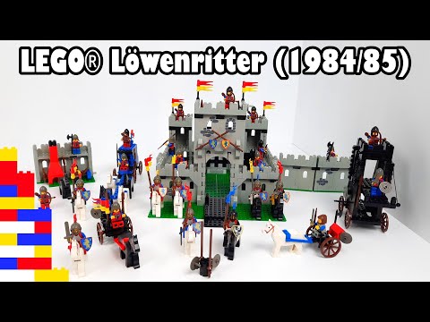 LEGO® Ritter/Knights - (Fast) ALLE Löwenritter (Lion Knights) Sets 1984/85 [Theme]
