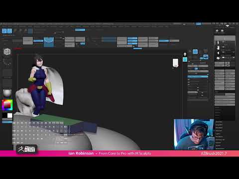 From Core to Pro with IR Sculpts - Ian Robinson - ZBrush 2021.7