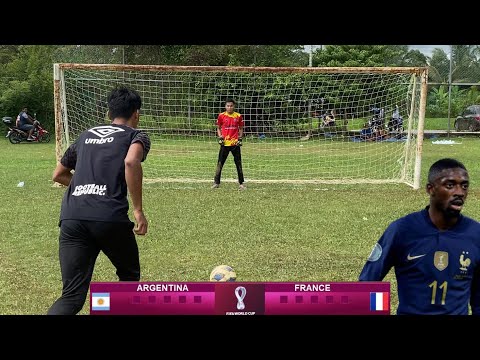 Argentina vs France | FIFA World Cup 2022 Final | Penalty shootout prediction 😱🔥⚽️ Epic & Fun