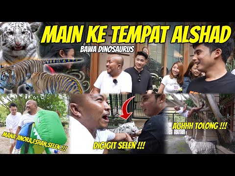 I INTENDED TO FIGHT MY DINOSAUR AT ALSHAD'S PLACE!!! BUT SELEN WAS BITTEN!!!