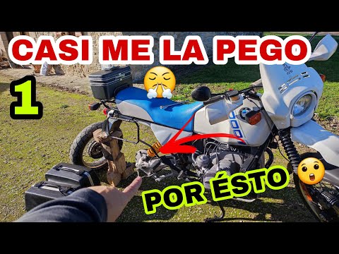😲CASI ME LA PEGO!!! Fuga Aceite Grupo trasero BMW R100GS🛠️ 1ª PARTE😤