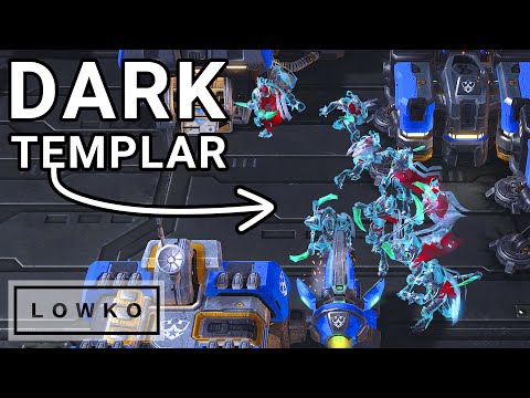 StarCraft 2: Dark Templar As CORE UNITS! (MaxPax vs HeroMarine)