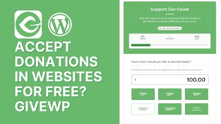 How To Accept Donations in WordPress Websites For Free? Give WordPress Plugin Tutorial