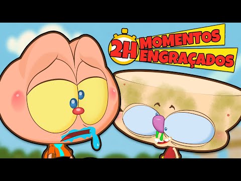 As 2 HORAS mais ENGRAÇADAS de Mongo e Drongo em DESENHO ANIMADO