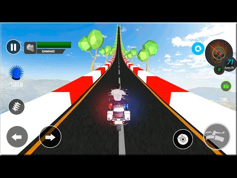 Mega Ramp: Impossible Stunts 3D Gameplay Android - Bike Stunt Games