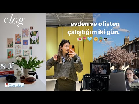 london diaries ep.23💌 : home office, a day at work, nice weather and nice conversation 🌷✨☕️🌞