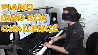 The Piano Bird Box Challenge - Lullaby of Birdland Jazz Piano - Jonny May
