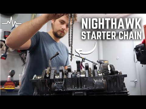 Honda Nighthawk 700 Starter Chain Replacement