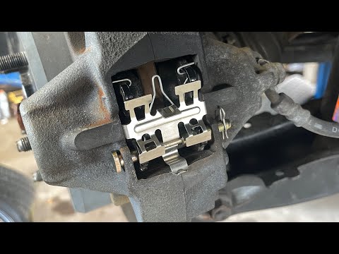 Interesting Rear Brake Pad Hardware Install - 2003 Lexus SC430