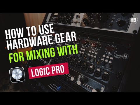 How to use Hardware Gear In Mixing with Logic Pro | Full setup with Antelope Galaxy 32