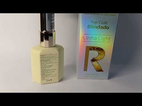 TOP COAT BLINDADO LINHA LIGHT REAL LOVE 15 ML
