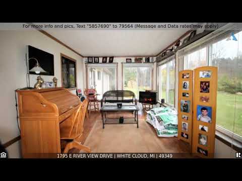 Priced at $139,000 - 1795 E River View Drive, White Cloud, MI 49349