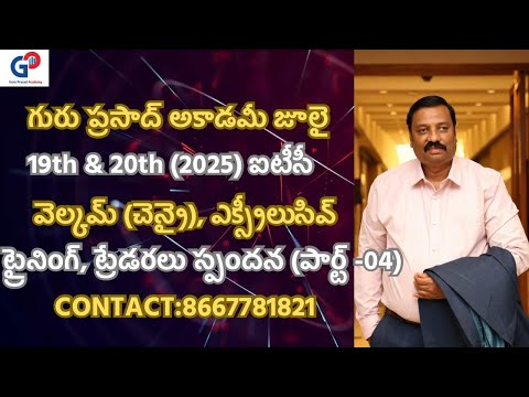 Live Chart Analysis @ ITC Welcom Chennai