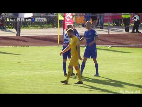 Premium liiga 12. voor: FC Kuressaare - Tartu JK Tammeka 2:4 (2:3)